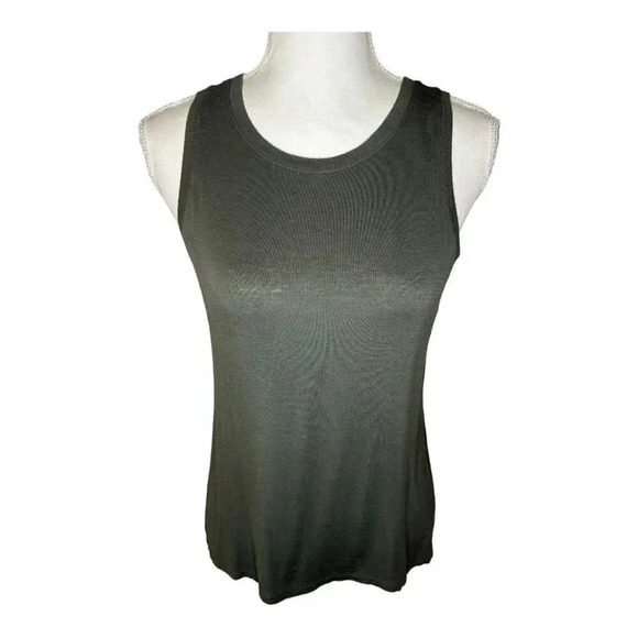 Halogen Women’s Small Green Athletic‎ Keyhole Back Tank Top - Picture 1 of 7